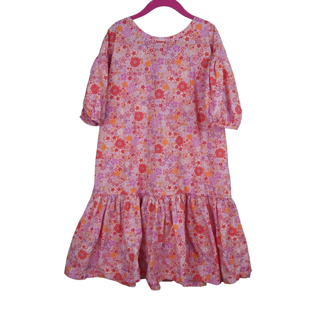 Tea Collection Girls‎ Size 12 Floral 100% Cotton Summer Spring Dress